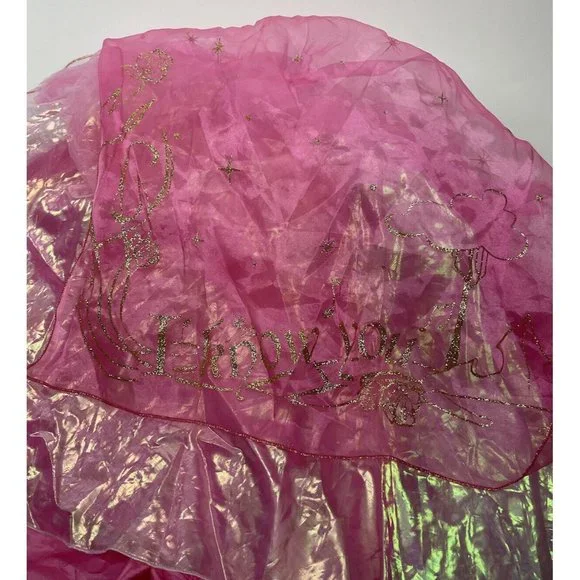 Disney Store PRINCESS Aurora Costume Dress Sleeping Beauty Pink Gold7/8 7 8